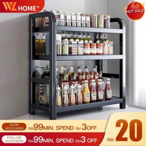 Spice Rack Rak dapur Kitchen Storage rack