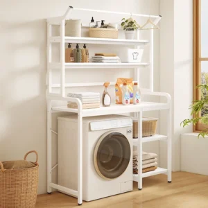 MOK Washing Machine Rack Bathroom Rack High-Quality Steel Frame Load-Bearing 200KG