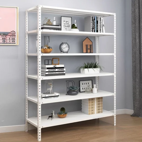 MOK LOAD-Bearing 500KG Metal Rack 120*40*210CM Boltless Rack Height Adjustment Freely Strong And Rust Resistant