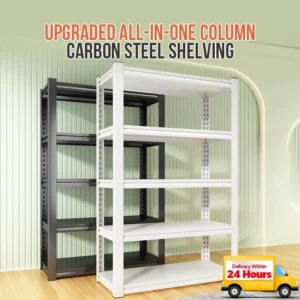 MOK Metal Rack Load Capacity Of 500KG 180CM Strong Load-Bearing Easy To Install Freely Adjustable